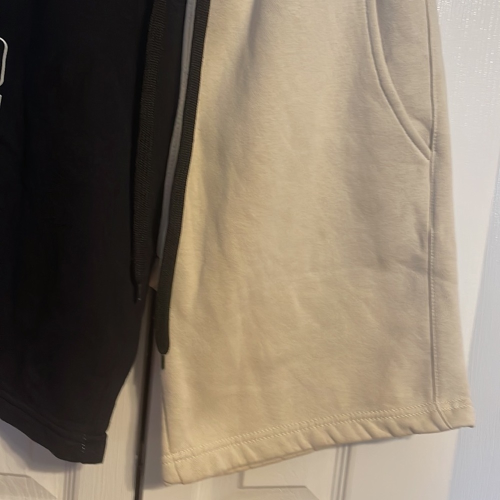 Inferno black and beige cotton shorts size medium - Picture 5 of 7